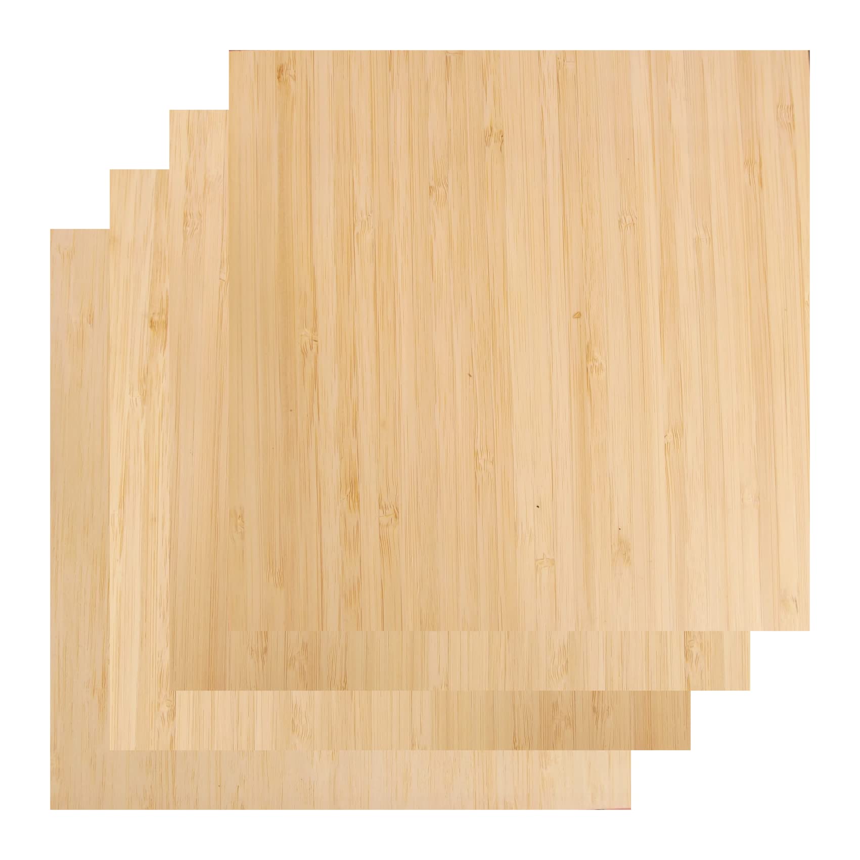 3MM BamboozBetter Premium Bamboo Plywood 1/8 inch x 12 inch x 12